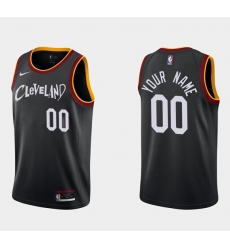 Men Women Youth Toddler Cleveland Cavaliers Active Player Custom Black Stitched Basketball Jersey