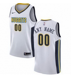 Men Women Youth Toddler All Size NBA Denver Nuggests Customized Jersey 002