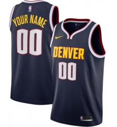 Men Women Youth Toddler Denver Nuggets Custom Navy Nike NBA Stitched Jersey