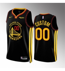 Men Women youth Golden State Warriors Active Player Custom Black 2023 24 City Edition Stitched Basketball Jerseys