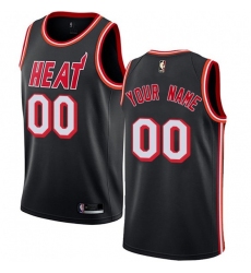 Men Women Youth Toddler Miami Heat Black Custom Nike NBA Stitched Jersey