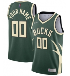 Men Women Youth Toddler Milwaukee Bucks Custom Nike NBA Stitched Jersey