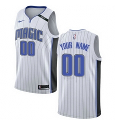 Men Women Youth Toddler All Size Nike Orlando Magic Customized Authentic White NBA Association Edition Jersey