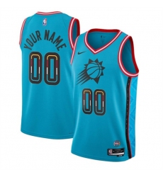 Men Women Youth Phoenix Suns Active Player Custom Blue 2022 23 City Edition Stitched Jersey