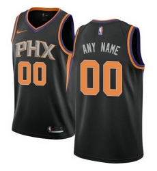 Men Women Youth Toddler All Size Nike Phoenix Suns Customized Swingman Black Alternate NBA Statement Edition Jersey
