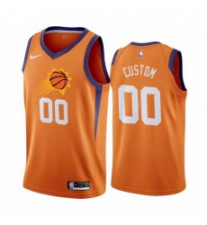 Men Women Youth Toddler All Size Phoenix Suns Custom Orange 2019 20 Statement Edition NBA Jersey