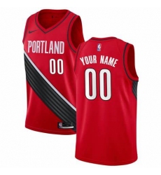 Men Women Youth Toddler Portland Blazers Custom Nike NBA Red Stitched Jersey