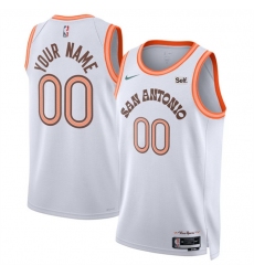 Men Women youth San Antonio Spurs Active Player Custom White 2023 24 City Edition Stitched Basketball Jersey