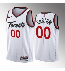 Men Women youth Toronto Raptors Active Player Custom White 2023 24 Association Edition Stitched Basketball Jersey