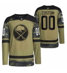 Men Buffalo Sabres ACTIVE PLAYER Custom 2022 Camo Military Appreciation Night Stitched jersey