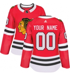 Men Women Youth Toddler Red Jersey - Customized Adidas Chicago Blackhawks Home  II