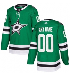Men Women Youth Toddler Youth Green Jersey - Customized Adidas Dallas Stars Home