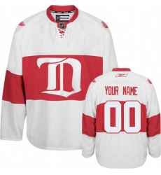 Men Women Youth Toddler Youth White Jersey - Customized Reebok Detroit Red Wings Third Winter Classic