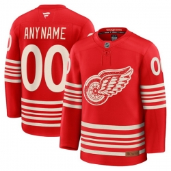 Men Women Youth fanatics red detroit red wings centennial premium custom jersey