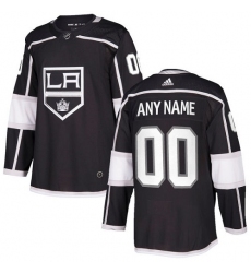 Men Women Youth Toddler Black Jersey - Customized Adidas Los Angeles Kings Home