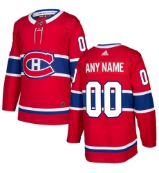 Men Women Youth Toddler Youth Red Jersey - Customized Adidas Montreal Canadiens Home
