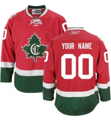 Men Women Youth Toddler Youth Red Jersey - Customized Reebok Montreal Canadiens Third New CD