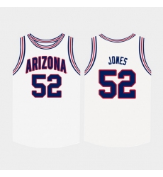 Men Arizona Wildcats Kory Jones White College Basketball Jersey