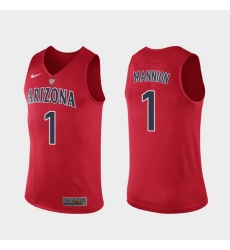 Men Arizona Wildcats Nico Mannion Hyper Elite Authentic Red Performance Jersey