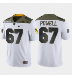 Men Army Black Knights Dean Powell 67 White 1St Cavalry Division Limited Edition Jersey