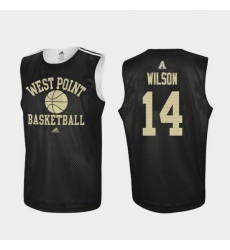 Men Army Black Knights Matt Wilson Black Practice College Basketball Jersey