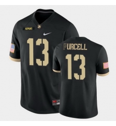 Men Army Black Knights Roman Purcell College Football Black Game Jersey