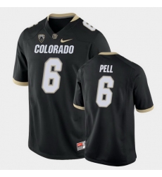 Men Colorado Buffaloes Alec Pell College Football Black Game Jersey