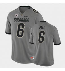 Men Colorado Buffaloes Alec Pell College Football Gray Alternate Game Jersey