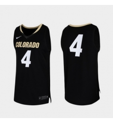 Men Colorado Buffaloes Black Replica College Basketball Nike Jersey