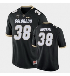 Men Colorado Buffaloes Brady Russell College Football Black Game Jersey