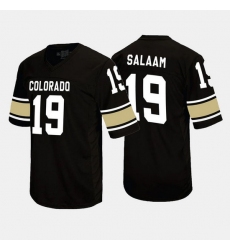 Men Rashaan Salaam Black Colorado Buffaloes Alumni Football Game Jersey