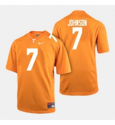 Men Tennessee Volunteers Brandon Johnson College Football Orange Jersey