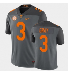 Men Tennessee Volunteers Eric Gray Limited Gray Football Jersey