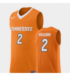 Men Tennessee Volunteers Grant Williams Orange Replica College Basketball Jersey