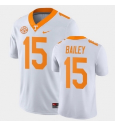 Men Tennessee Volunteers Harrison Bailey Game White College Football Jersey