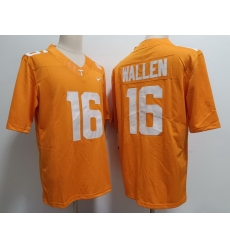 Men Tennessee Volunteers  Morgan Wallen #16 F U S E Orange College Football Jersey