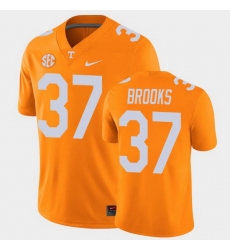 Men Tennessee Volunteers Paxton Brooks College Football Orange Alumni Player Game Jersey