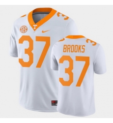 Men Tennessee Volunteers Paxton Brooks Game White College Football Jersey