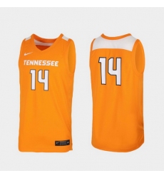 Men Tennessee Volunteers Tennessee Orange Replica College Basketball Nike Jersey