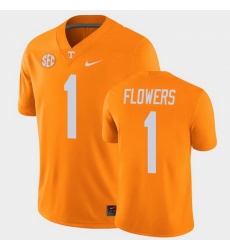 Men Tennessee Volunteers Trevon Flowers College Football Orange Alumni Player Game Jersey