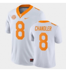 Men Tennessee Volunteers Ty Chandler Game White College Football Jersey