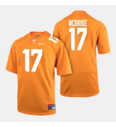 Men Tennessee Volunteers Will Mcbride College Football Orange Jersey