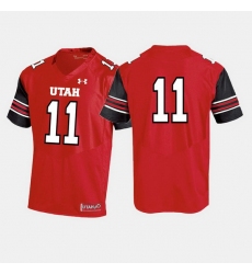 Men Utah Utes College Football Red Jersey