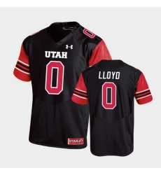 Men Utah Utes Devin Lloyd Replica College Football Black Jersey