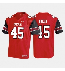 Men Utah Utes Samson Nacua College Football Red Jersey