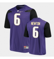 Men Washington Huskies Richard Newton Alumni Football Game Purple Jersey
