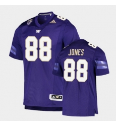 Men Washington Huskies Ty Jones College Football Purple Game Jersey