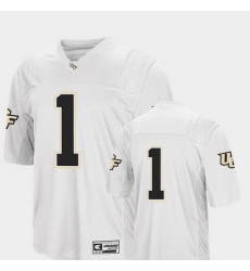 Men Ucf Knights 1 White College Football Colosseum Jersey