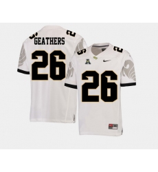 Men Ucf Knights Clayton Geathers White College Football Aac Jersey