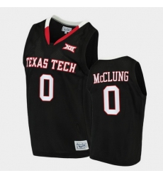 Men Texas Tech Red Raiders Mac Mcclung Alumni Limited Black Basketball 2020 21 Jersey